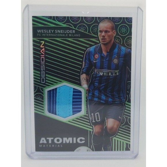 2019-20 Panini Obsidian Atomic Material 16/25 Wesley...